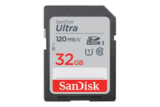 SanDisk Ultra - flashhukommelseskort - 32 GB - SDHC UHS-I