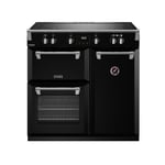 Stoves 444411438 Richmond Deluxe 90cm Electric Induction Range Cooker - Black