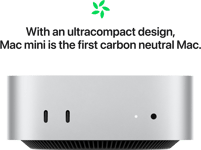 Mac mini, M4 Pro 12-Core, grafik 16-core, 48GB, 4TB SSD, 10Gigabit Ethernet