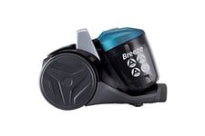 Hoover Cylinder Vacuum Cleaner Bagless, Breeze with HEPA Filter, Lightweight & Compact, Teal [BR71 BR01]