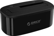 Orico Dockningsstation För 2,5" / 3,5" Hdd / Ssd, 5Gbps, Usb-A Till Usb-B (Svart)