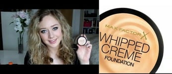 Max Factor Whipped Creme Foundation Testers