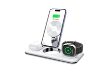 Chargeur pour téléphone mobile Echo Support 3-en-1 Blanc compatible MagSafe