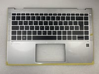 HP EliteBook x360 1040 G5 L41041-091 L41040 Norwegian Keyboard Palmrest - READ