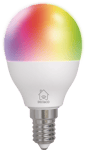DELTACO – SMART HOME RGB-älylamppu, E14, G45, 2,4GHz, 4.9W, 470lm (SH-LE14G45RGB02)