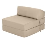 Ready Steady Bed Stone Fold Out Sofa Bed Futon Chair Guest Z bed Mattress