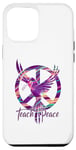 iPhone 12 Pro Max Teach Peace Dove World International Peace Day Peace Symbol Case