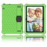 Huawei MediaPad T5 honeycomb skin case - Green / Black