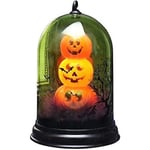 Halloween Pumpa LED Elektroniskt Ljus Festival Heminredning Rosa Lampor