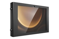 Compulocks Galaxy Tab S9+/S9FE+ 12.4" Apex Secured Enclosure Wall Mount hölje - portabel, synlig kamera och sensorer fram/bak - för surfplatta - svart
