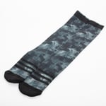 Mens Adidas Climacool Revolution Print 1-pack Grey Socks (tga20) Rrp £14.99