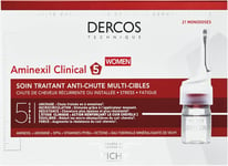 VICHY Dercos Technique anti Hair Loss Care for Women, 21 Ampoules, 0.3 Ml
