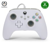PowerA Wired Controller For Xbox Series X|S & PC, USB/Analogue/Digital - White