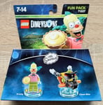 Lego 71227 Dimensions Fun Pack Krusty The Clown Brand New Sealed FREE POSTAGE