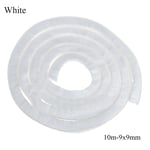 5/10m Sealing Strip Door And Window Seal Self Adhesive White 10m-9x9mm