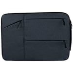 JIALI Laptop Sleeve Case Portable Universal Multiple Pockets Wearable Oxford Cloth Soft Portable Simple Business Laptop Tablet Bag, For 14 inch and Below Macbook, Samsung, Lenovo, Sony, DELL Alienware