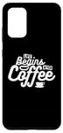 Coque pour Galaxy S20+ Coffee Lover Funny - La vie commence après le café