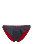 High Leg Cheeky Bikini Curve Swimwear Bikinis Bikini Bottoms Bikini Briefs Multi/patterned Tommy Hilfiger