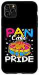 Coque pour iPhone 11 Pro Max Pansexual Pride Funny Pan Cake (gâteau à la casserole)