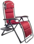 Quest Bordeaux Pro Relax XL chair with side table