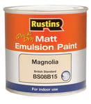 Quick Dry Matt Emulsion, Magnolia 500ml MEMLM500