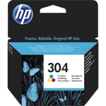 Bläckpatron HP N9K05AE 304 färg