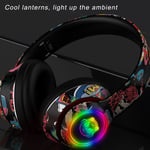 Wireless Headset LED HiFi Gaming Headset Over Ear Headphone