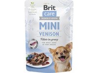 Brit Care Mini with Venison fillets in gravy 85 g - (24 pk/ps)
