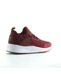 Puma Pacer Next Cage Burgundy Textile Mens Lace Up Trainers 365284 05 - Red - Size UK 9.5