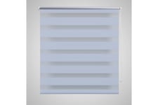 Zebra Gardiner 40 x 100 cm Hvit - Hvit/Transparent