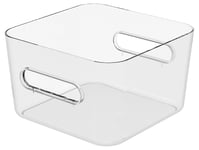 SmartStore Compact Square förvaringslåda plast, genomskinlig