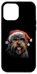 Coque pour iPhone 12 Pro Max Bouvier Des Flandres Pyjama de Noël pour Chien Cadeaux de Noël Famille