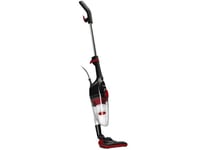 Mpm Mod-39, 2-In-1 Stick Vacuum, Utan Påse, Svart, Röd, 0,6 L, Torr, Hepa