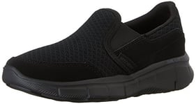 Skechers Equalizer Persistent, Boy's Low-Top Sneakers, Black (Black Bbk), 3 UK (36 EU)