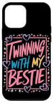 Coque pour iPhone 12 mini Twinning Avec Ma Meilleure Amie - Twin Matching