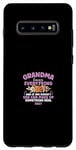 Galaxy S10+ Mother's Day Grandma She Can Make Up Something Real Fast Case