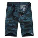 NGRDX&G Shorts Bermuda Summer Camouflage Cargo Shorts Men'S Baggy Shorts Mens Multi Pocket Shorts Zipper Cargo Shorts Trousers