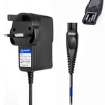 T POWER 15V Ac Dc Adapter Charger Compatible with Philips Norelco Multigroom Pro All-in-One Grooming Trimmer HQ 6000, 7000, 8000 & 9000 Series PN: 4222-039-10972 Power Supply Cord