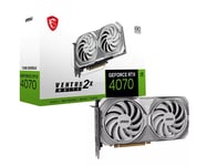 MSI Geforce Rtx 4070 Ventus 2x White 12g Oc