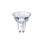 Philips - lampe led GU10 4,6 W 36 ° spot verre corps blanc 840 72839000