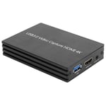 Shipenophy S300 High Speed Wide Compatibility 1080P HD Capture Card Game Capture Card HDMI Capture Card Driver‑Free for Game Live Mic
