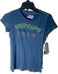 G-III Women's Seattle Seahawks Friday Night Lights Short Sleeve T-Shirt, Navy