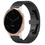 Garmin Vivoactive 4S Klockarmband i Rostfritt Stål - Svart