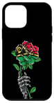 Coque pour iPhone 12 mini Vanuatu Rose Squelette Pride Drapeau Vanuatuan Racines Souvenir