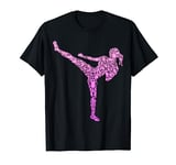 Kickboxing Kickboxer Karate Girls Kids Women T-Shirt