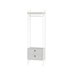 String Furniture - Oppsett for gang - 200 x 60cm - grå