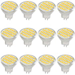 Mr11 Gu4 LED-ljuskälla Ljus DC/AC 10-30v 3w, 12v, 24v, 30w motsvarande halogenlampa, 400 lumen, varmvit 3000k, LED-ersättning för kit, trädgård,