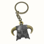 OFFICIAL THE ELDER SCROLLS V SKYRIM IRON HELM LTD ED KEYCHAIN KEYRING BRAND NEW