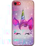 Apple iPhone SE (2020) Genomskinligt Skal Unicorn