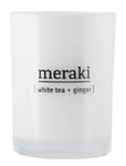 Scented Candle, White Tea & Ginger Doftljus Nude Meraki